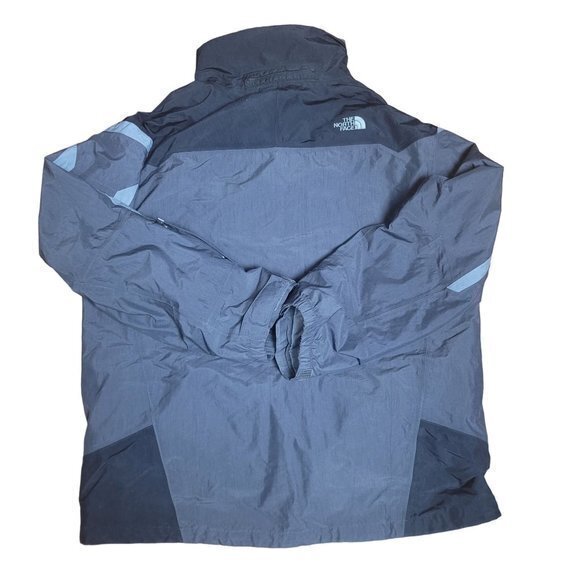 The North Face Mens Large Grey Full Zip Hyvent Jacket Multiple Pockets - Picture 9 of 9